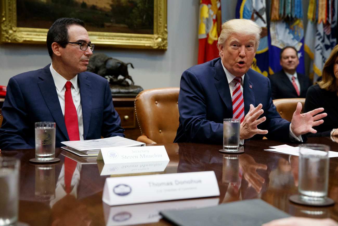 Donald Trump, Steve Mnuchin