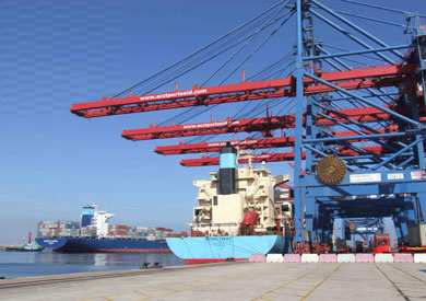 ميناء دمياط 2018